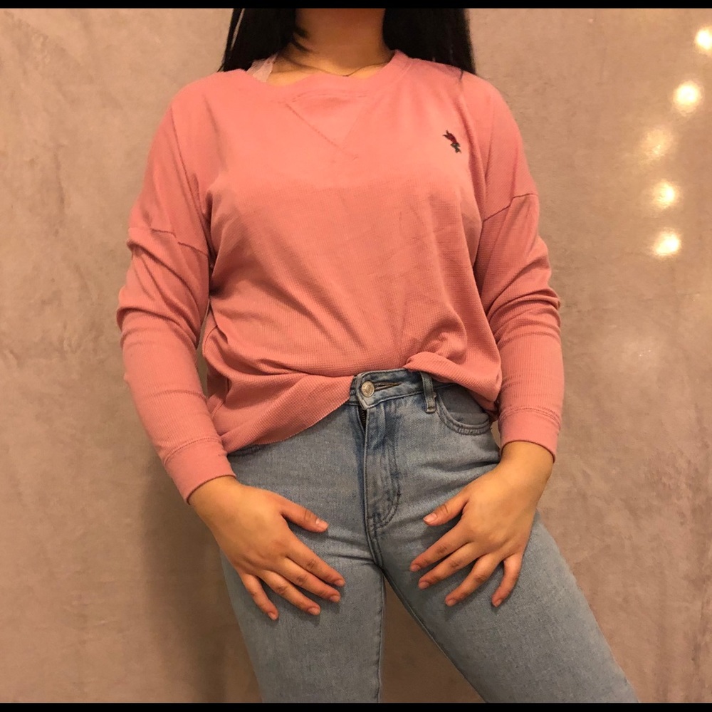 pink rose tee